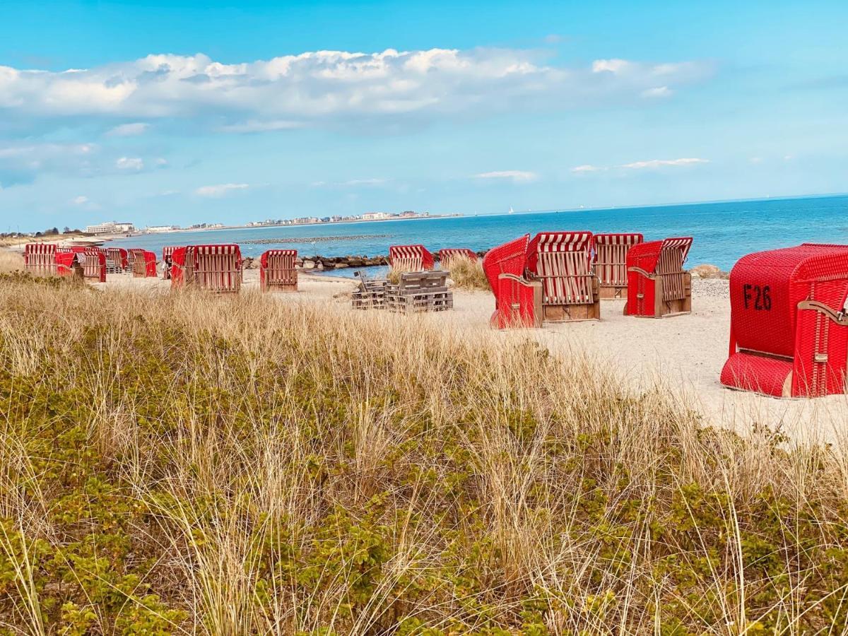 Seelund - Meeresrauschen Lauschen - Ruhiges Sonniges Apartment Mit Garten Und Terrasse Nahe Strand Und Ostsee Schönhagen Extérieur photo