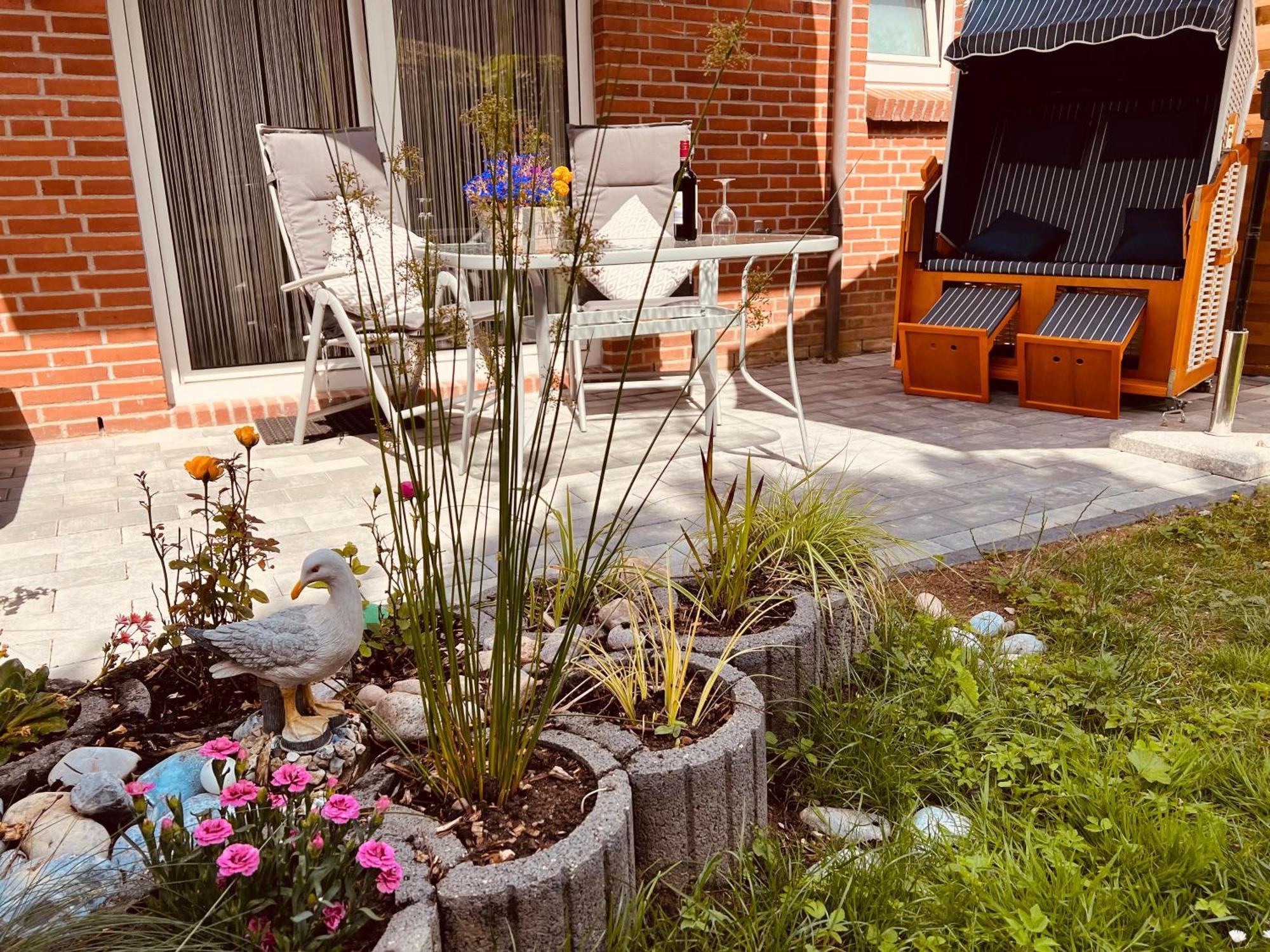 Seelund - Meeresrauschen Lauschen - Ruhiges Sonniges Apartment Mit Garten Und Terrasse Nahe Strand Und Ostsee Schönhagen Extérieur photo